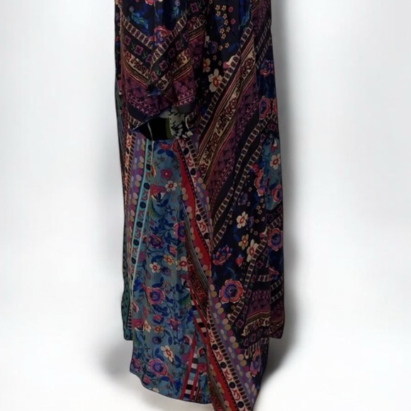 Johnny Was velvet SIERRA BURNOUT HEART KIMONO NWT RARE - Picture 12 of 16